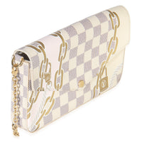 Damier Azur Canvas Nautical Felicie Pochette