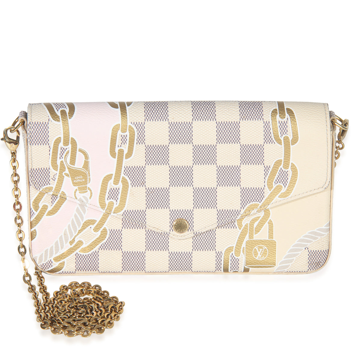 Damier Azur Canvas Nautical Felicie Pochette