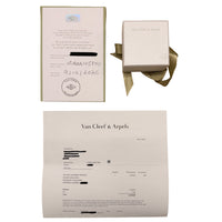 Yellow Gold Onyx Vintage Alhambra Pendant