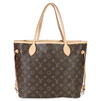 Louis Vuitton Monogram Canvas Neverfull MM Handbag bv
