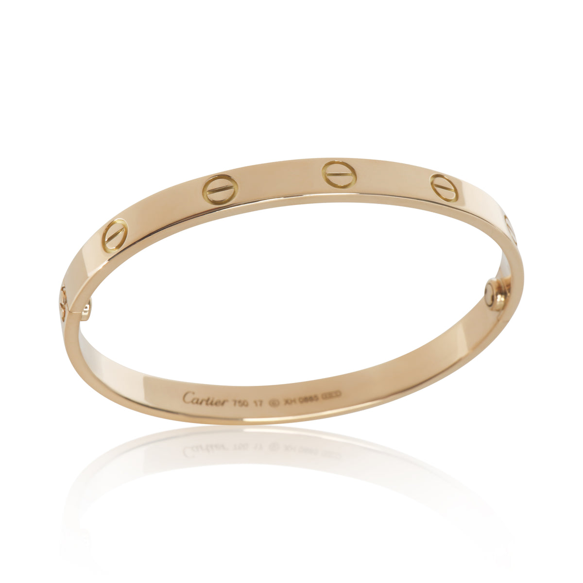 Yellow Gold  Love Bracelet