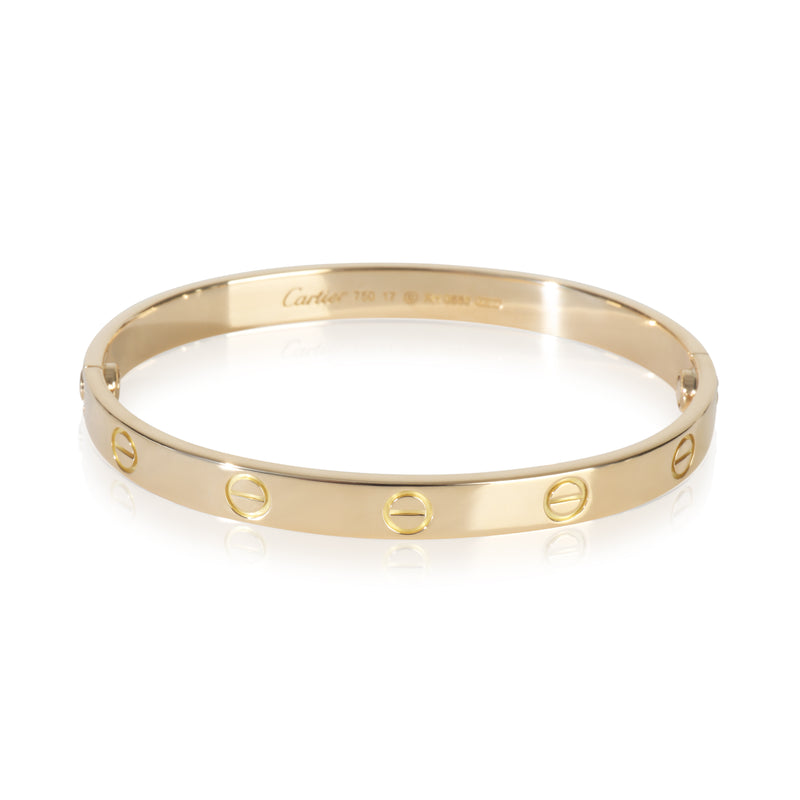 Yellow Gold  Love Bracelet