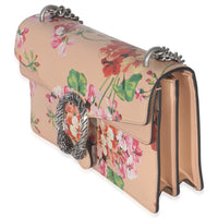 Gucci Light Pink Calfskin Blooms Small Dionysus Shoulder Bag Handbag sv