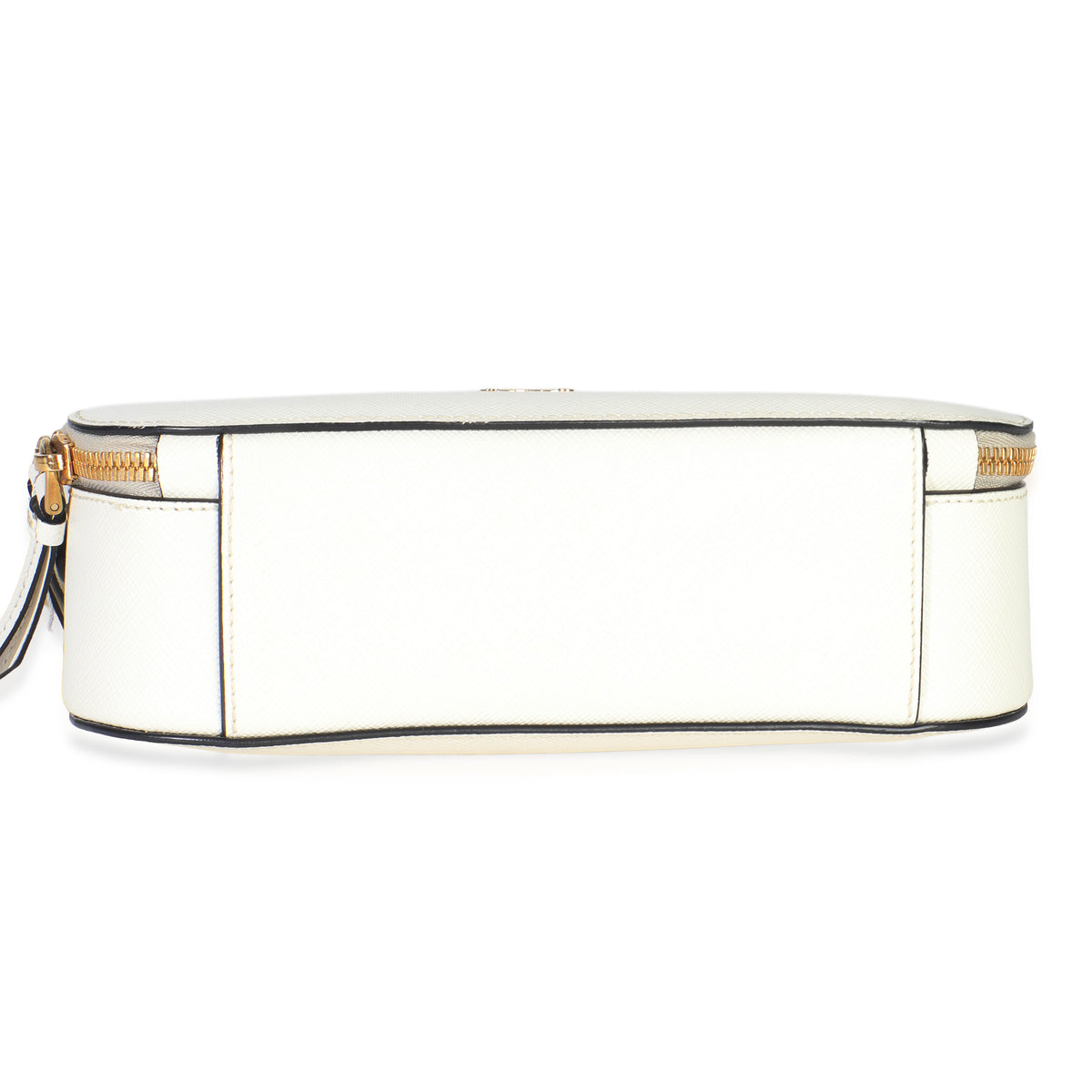 White Saffiano Small Odette Top Handle Bag