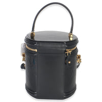 Louis Vuitton Black Monogram Vernis Cannes Handbag bv