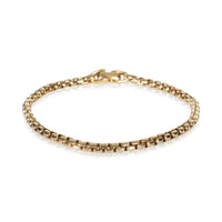 Yellow Gold  Box Chain Bracelet