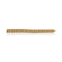 Yellow Gold Diamond Vintage 1996 Panthere Bracelet