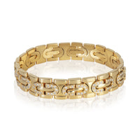 Yellow Gold Diamond Vintage 1996 Panthere Bracelet