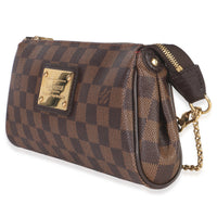 Damier Ebene Canvas Eva Clutch