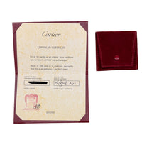 Cartier 3 Tone Gold  Small Model Trinity Ring box