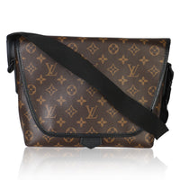 Monogram Macassar Canvas Magnetic Messenger