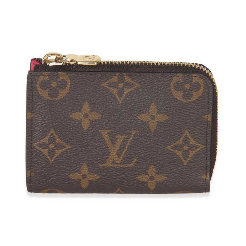 Grenade Monogram Canvas Noa Compact Wallet