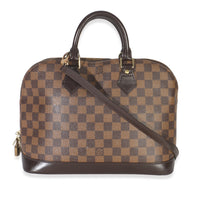 Damier Ebene Canvas Alma PM