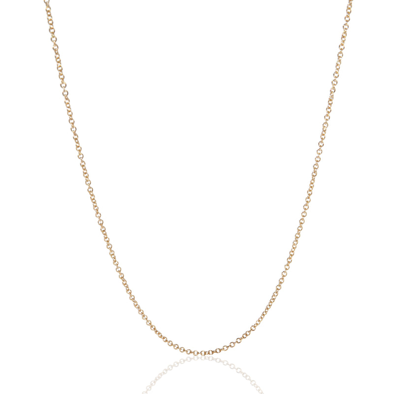 Rose Gold Cable Chain Necklace