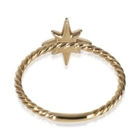 Yellow Gold Diamond Cable Collectible North Star Ring