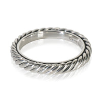 Sterling Silver  Cable Ring