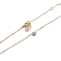 Yellow Gold Diamond Large Model Damour Necklace