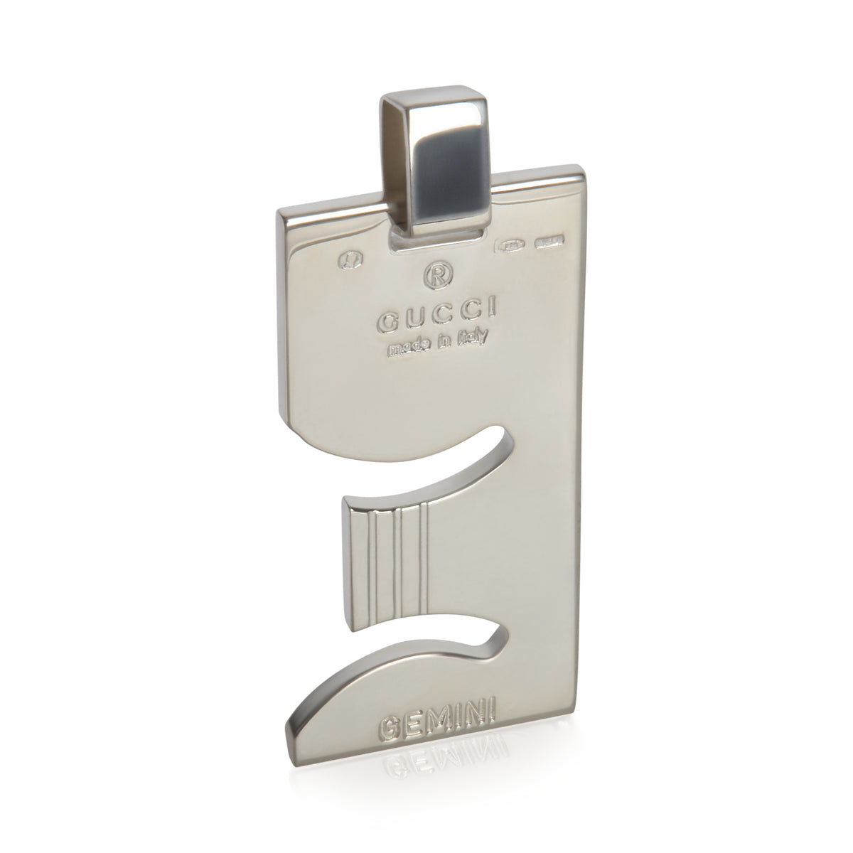 Sterling Silver  Gemini Pendant