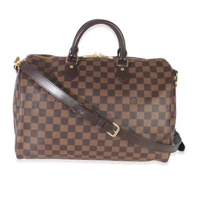 Damier Ebene Canvas Speedy Bandouliere 35