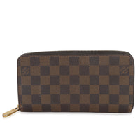 Damier Ebene Canvas Zippy Wallet