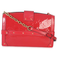 Louis Vuitton Cherry Monogram Vernis Trunk Clutch Bag Handbag bv