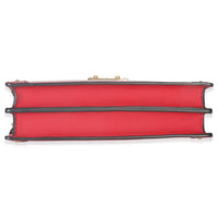 Louis Vuitton Cherry Monogram Vernis Trunk Clutch Bag Handbag stamp