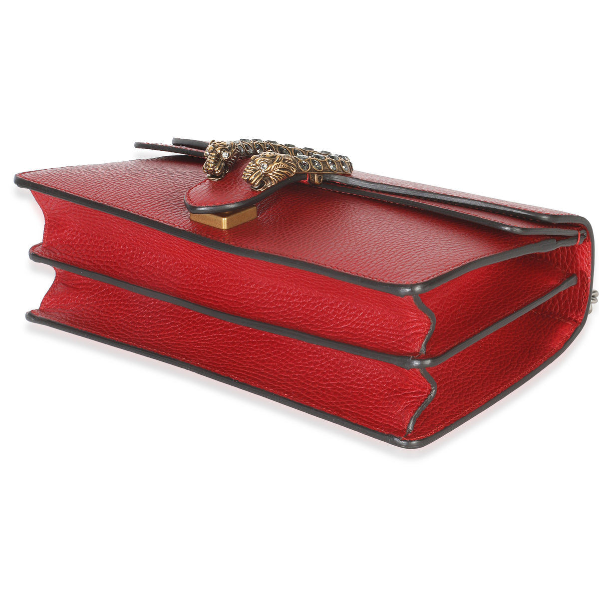 Gucci Red Dollar Calfskin Small Dionysus Chain Bag Handbag box