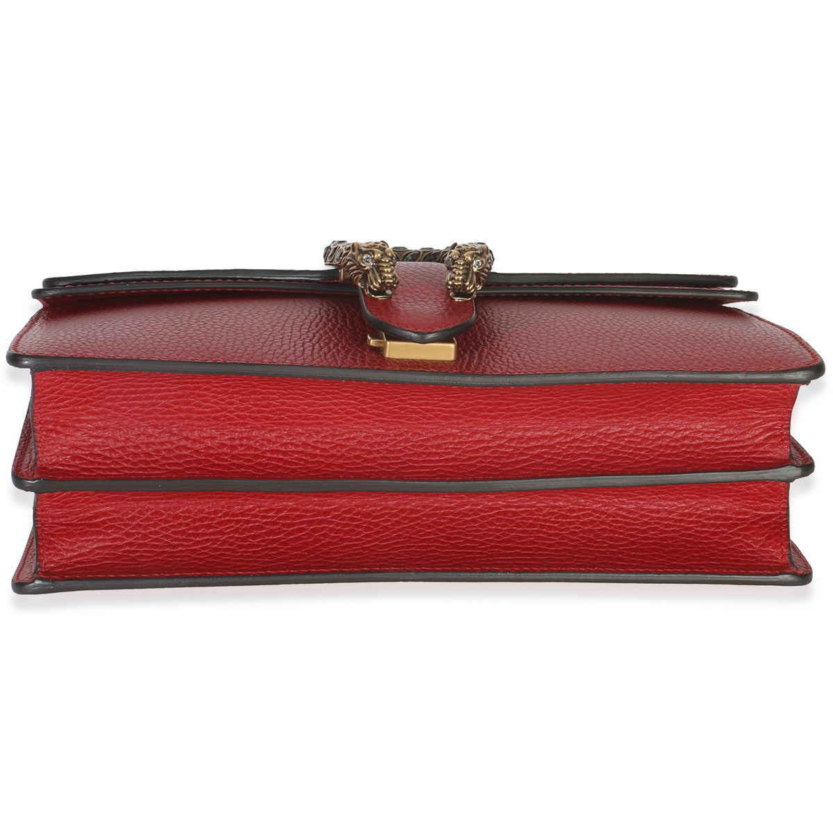 Gucci Red Dollar Calfskin Small Dionysus Chain Bag Handbag stamp