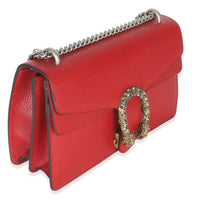 Red Dollar Calfskin Small Dionysus Chain Bag