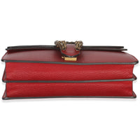 Red Dollar Calfskin Small Dionysus Chain Bag