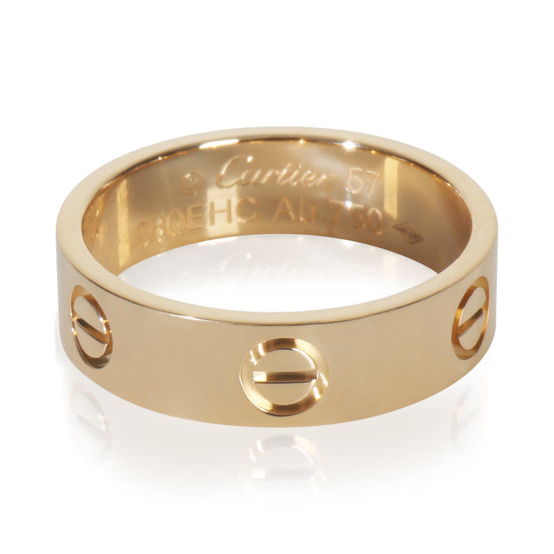 Yellow Gold  Love Ring