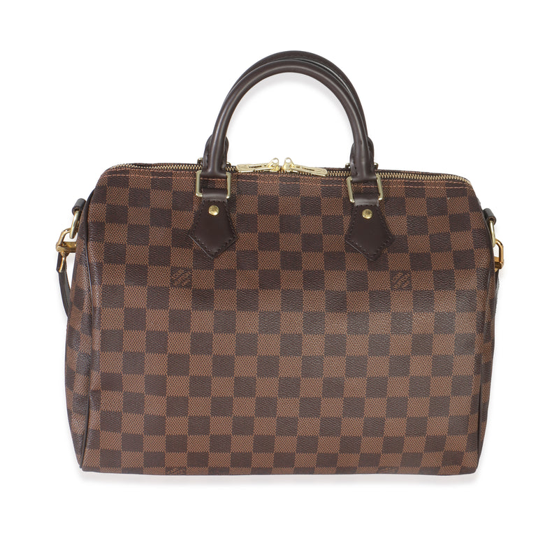 Damier Ebene Canvas Speedy Bandouliere 30