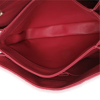 Pink Quilted Lambskin Medium Trendy CC Flap Dual Handle Bag