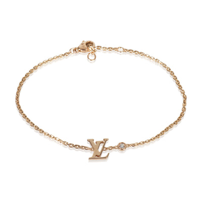 Rose Gold Diamond Idylle Blossom LV Bracelet