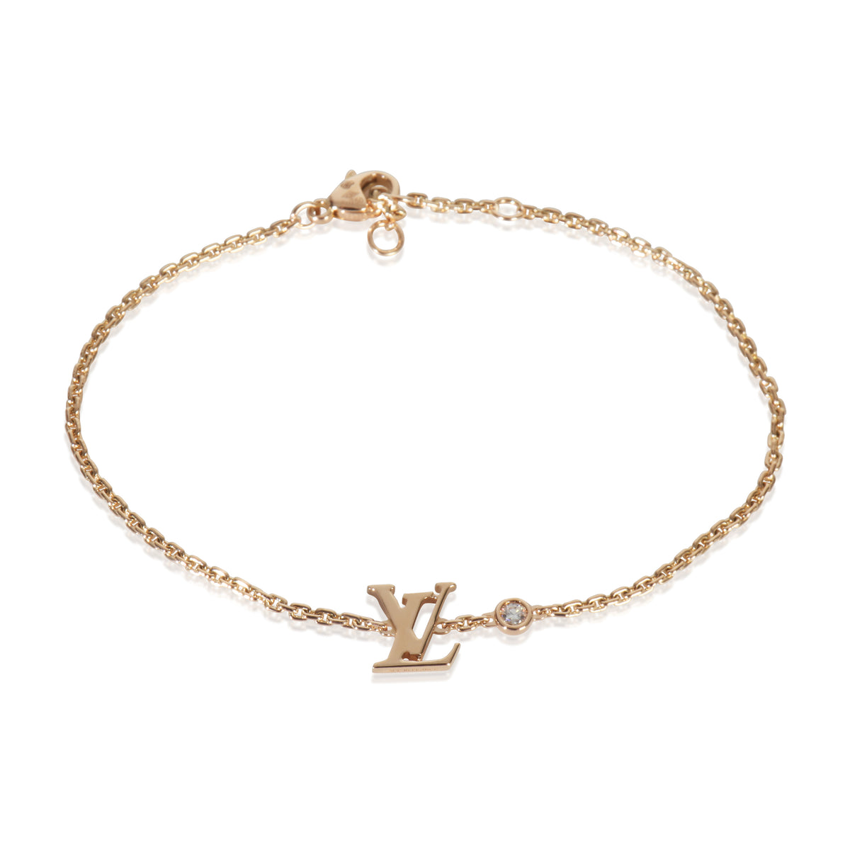 Rose Gold Diamond Idylle Blossom LV Bracelet