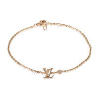 Rose Gold Diamond Idylle Blossom LV Bracelet