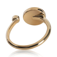Louis Vuitton Yellow Gold Onyx and Diamond Color Blossom Mini Sun Ring pv