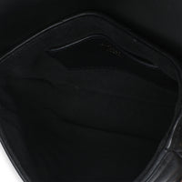 Black Quilted Calfskin New Wave Pochette