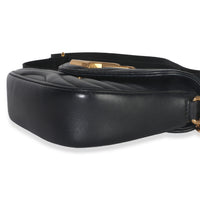 Black Quilted Calfskin New Wave Pochette
