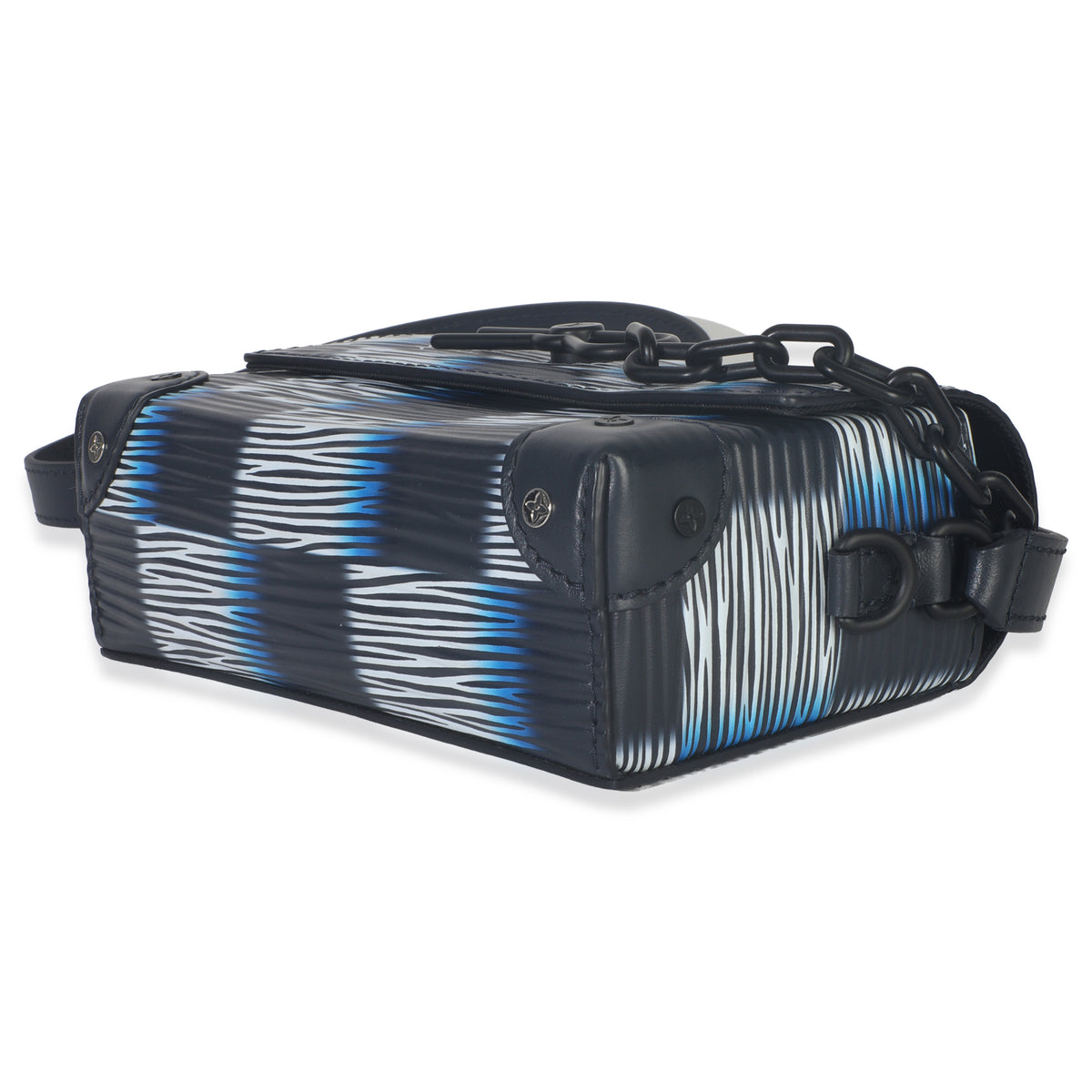 Louis Vuitton Black Blue Damier Rush Epi Steamer Wearable Wallet Handbag box