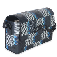 Louis Vuitton Black Blue Damier Rush Epi Steamer Wearable Wallet Handbag pv