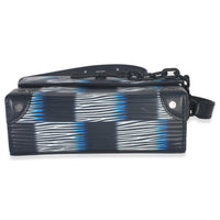 Louis Vuitton Black Blue Damier Rush Epi Steamer Wearable Wallet Handbag stamp