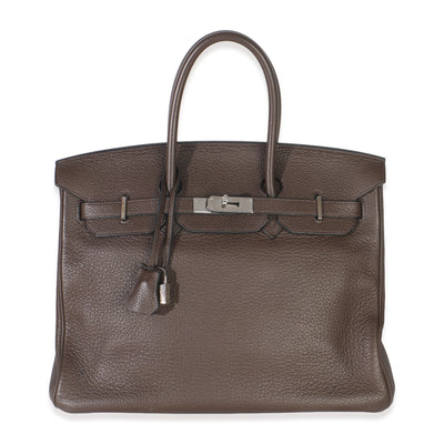 Chocolat Clemence Birkin 35 PHW