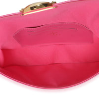 Louis Vuitton Framboise Monogram Vernis Malibu Street Pochette Handbag clasp