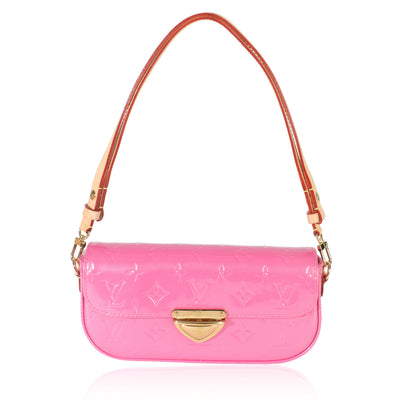 Louis Vuitton Framboise Monogram Vernis Malibu Street Pochette Handbag fv