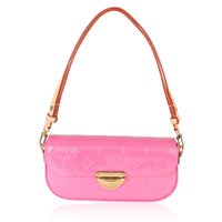 Louis Vuitton Framboise Monogram Vernis Malibu Street Pochette Handbag fv