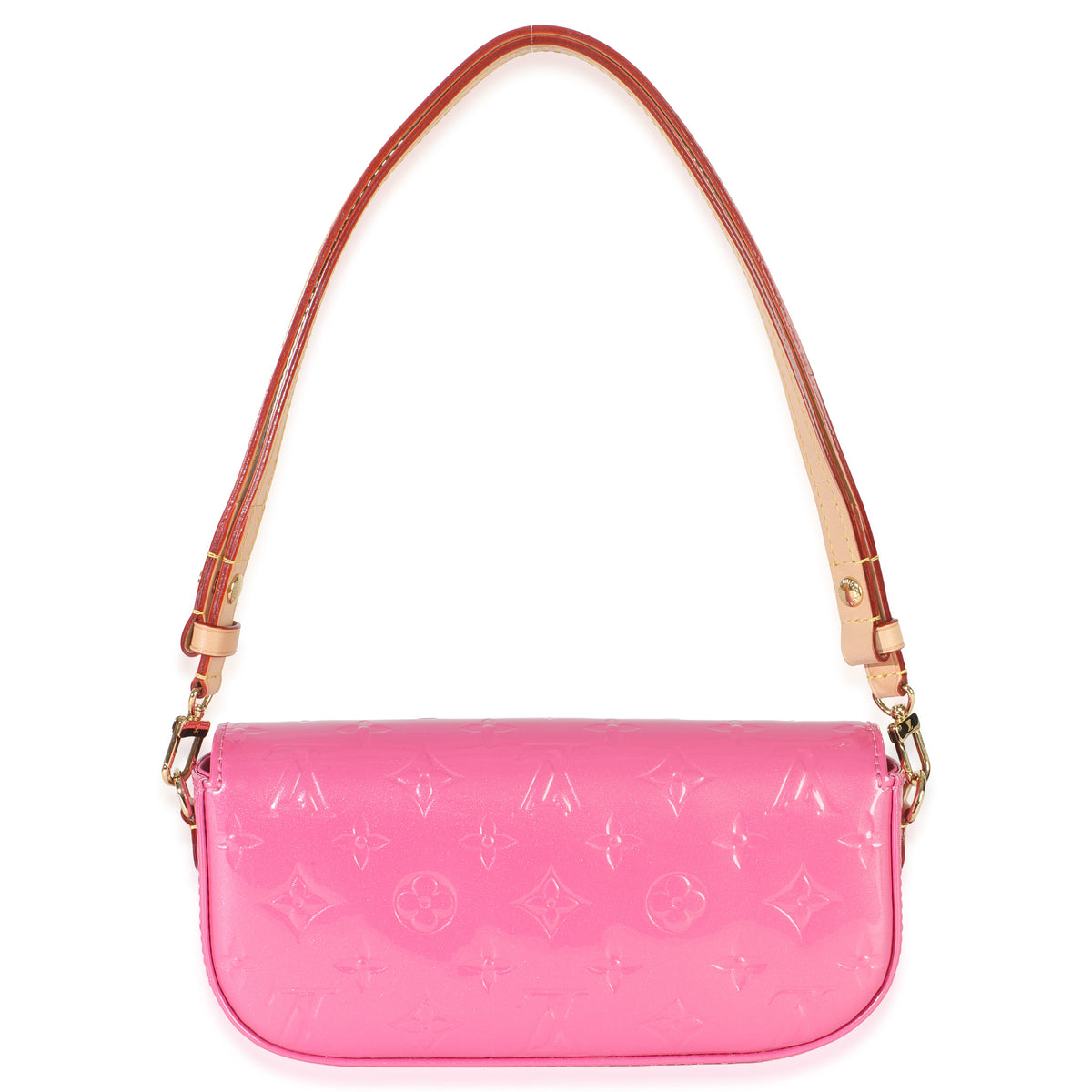 Louis Vuitton Framboise Monogram Vernis Malibu Street Pochette Handbag pv