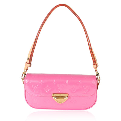 Framboise Monogram Vernis Malibu Street Pochette
