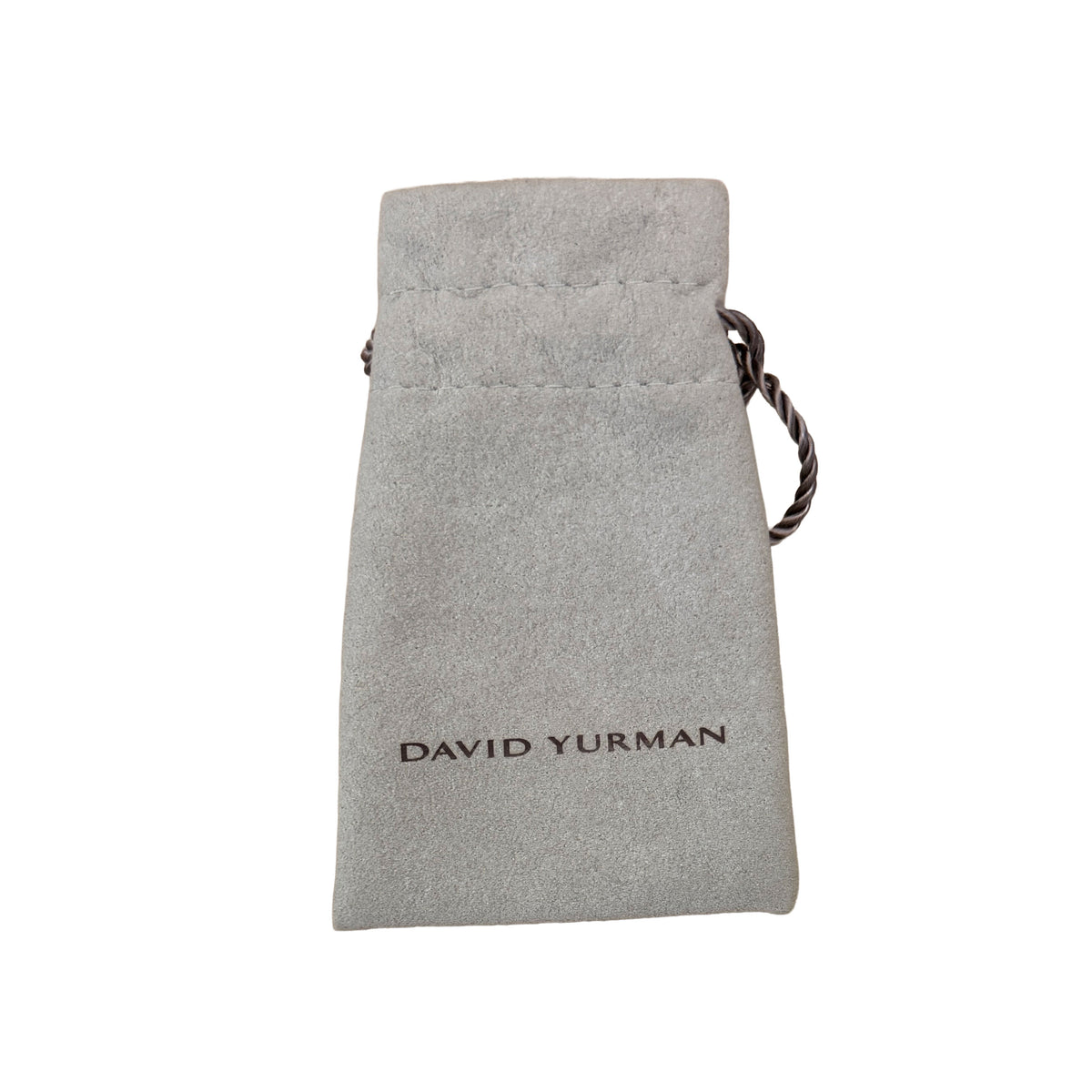 David Yurman Sterling Silver Diamond Infinity Crossover Pendant box