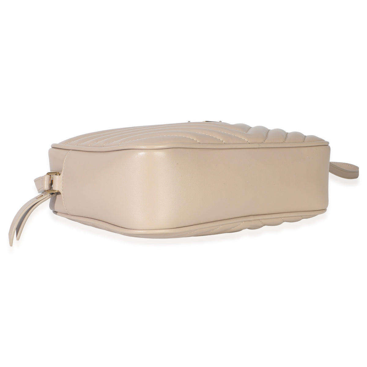 Saint Laurent Dark Beige Matelasse Calfskin Monogram Lou Camera Bag Handbag clasp